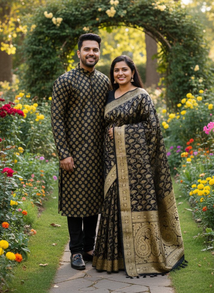 জাপানি সিল্ক কাপল সেট